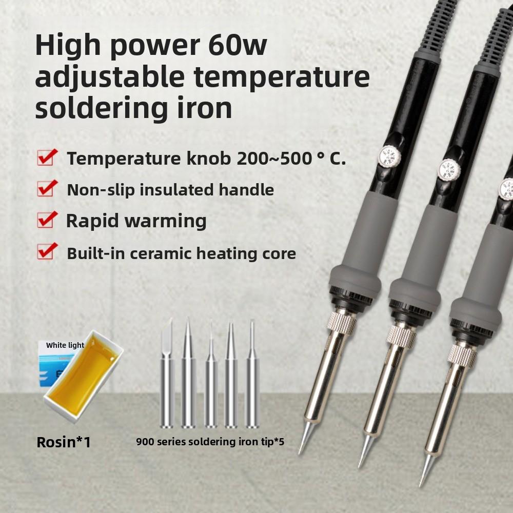 High Quality 110V 220V 60W Adjustable Temperature Multistyles Alternating Current Welding Solder Repair Tool