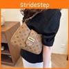 Fashion Pattern Flower Gold Buckle Decoration Women Casual Bags Shoulder