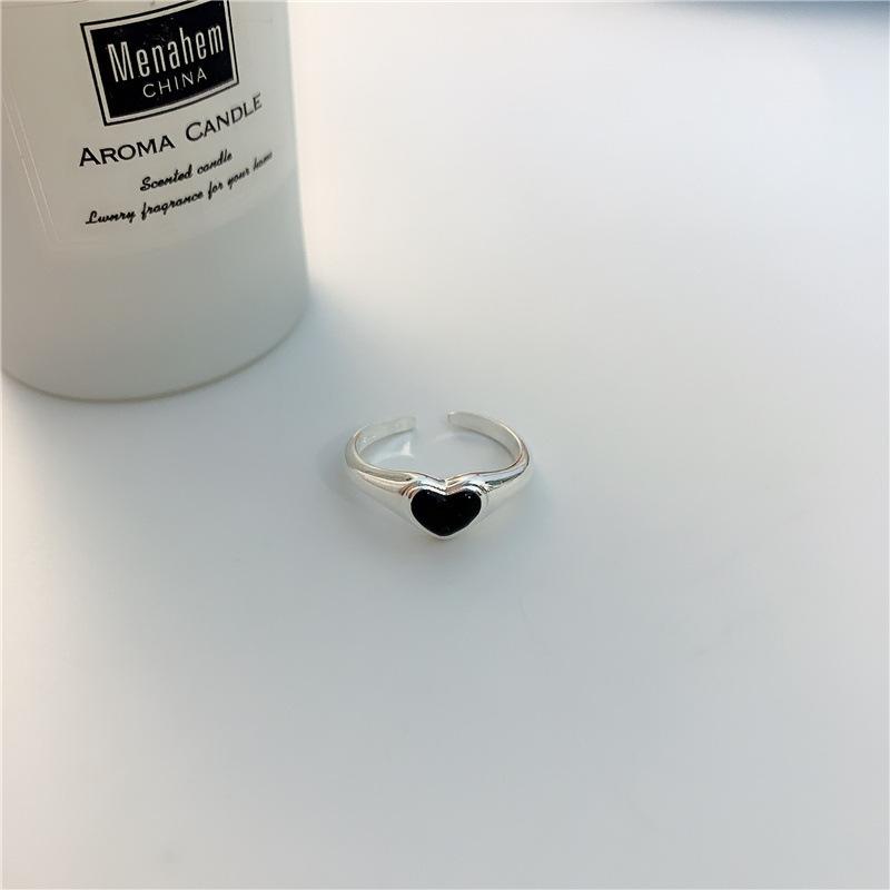1 Pezzo Anello Colorato Smalto Design per Donne Sofisticato Minimalista Lusso Statement Moda Fascia