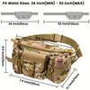 Taktische Jagd-Bauchtasche - Wasserdichte Oxford-Gewebe-Bauchtasche, Geeignet für Ausrüstung, Messer, Taschenlampen und Geldbörsen