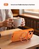 iPhone 17 Pro Max Case with Rotating Magnetic Stand and Full Coverage Lens Protection