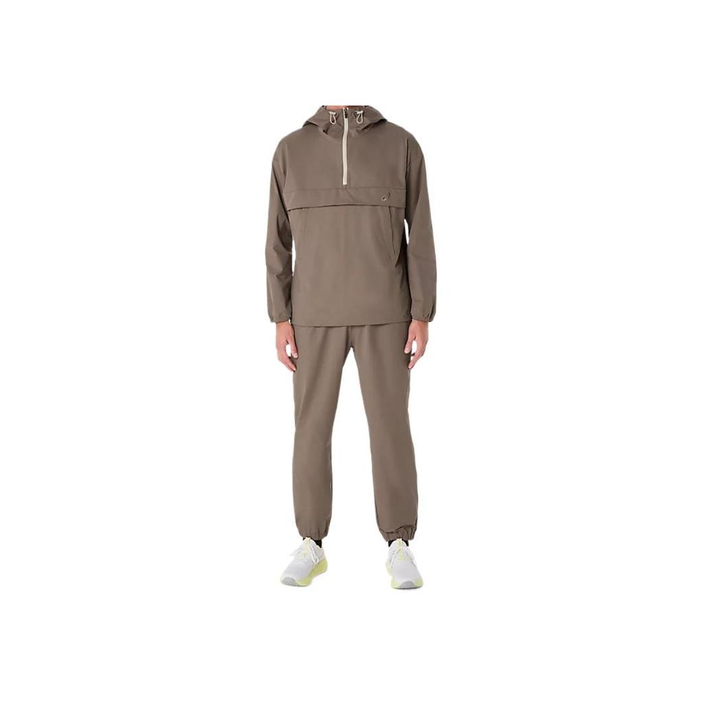 Asics Casual Sports Fashion Classic Jacket Men Jacket Light-Gray Brown 2031E893-020