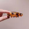 Hairpin Curved Banana Shape Twist Clip Stable Claw Grip Non-Slip Resin Hair