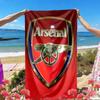 Football Team F.C Print Beach Towel, Versatile Lightweight Absorbent Beach Towel for Pool Surf Yoga Bathroom, Perfect Birthday Holiday Gift