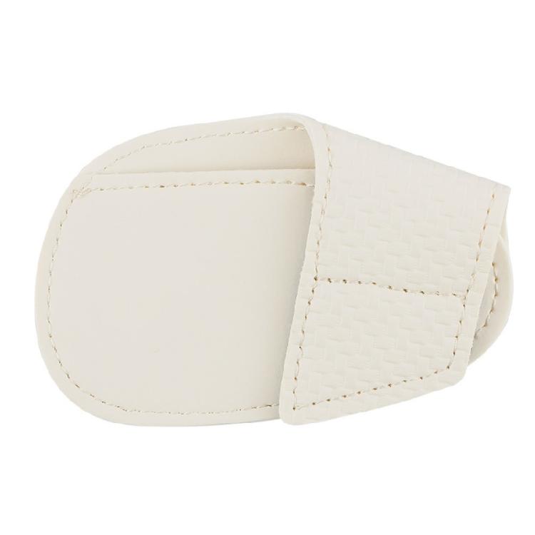 1Pc PU Leather Golf Iron Head Protective Cover Waterproof Golf Iron Head Cover Golf Accessories Gift for Golfers белый