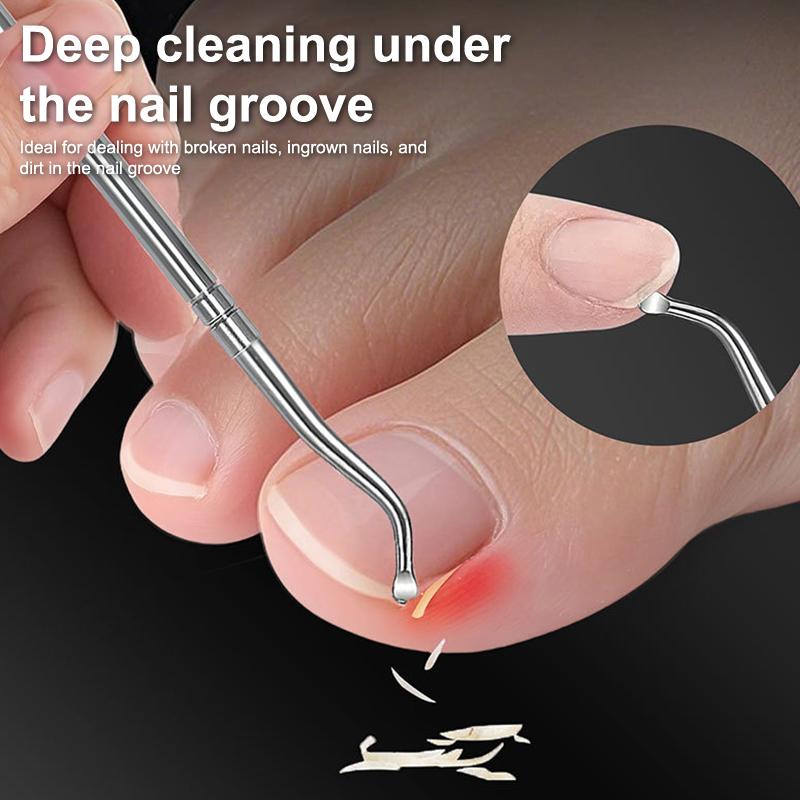 Schuine Nagelvijl Set Schuin Teennagel Trimmers Voor Ingegroeide Teennagel Professionele Manicure Gereedschappen