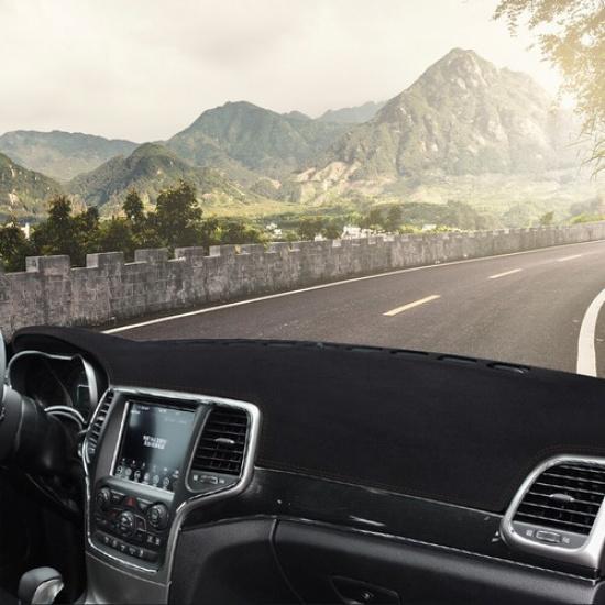 Car Leather Dashmat Dash Mat Dashboard Cover For 2011-2017 Jeep Grand Cherokee