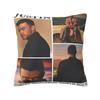 Federe Stampa Justin Timberlake World Tour Copricuscino Coperta Cuscino Coperta Y2K Decorazioni per la Casa Quadrato Multimisura