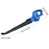 20V Cordless Electric Leaf Blower 2 Speed Control 60MPH 130MPH Portable Handheld Power Leaf Blower Sweeper with