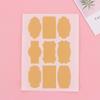 Creative Self Adhesive Cake Decoration Blank Sticky Labels Stickers Packaging Seals Kraft Paper