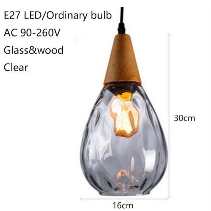Modern Creative European Water Wave Glass Chandelier LED E27 Living Room Dining Room Kitchen Cafe Interior Lighting Fixture