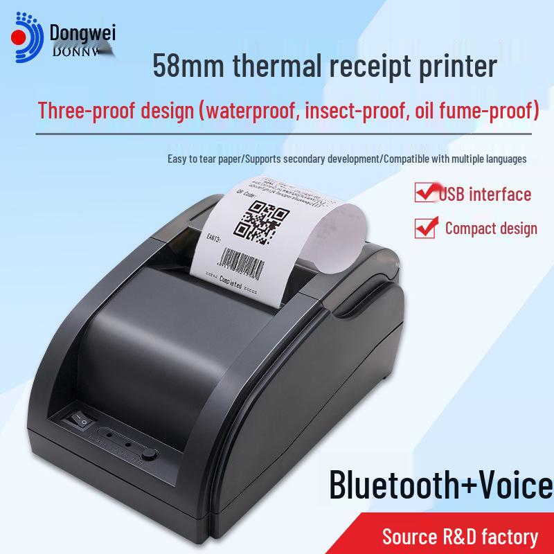 Eastern T210 58mm Thermal 4G+WiFi Bluetooth Printer for Meituan Waimai Receipts
