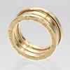BVLGARI B.ZERO1 3 bands Ring Be zero one K18 yellow gold #6.6(US Size) 9.25g Women Used