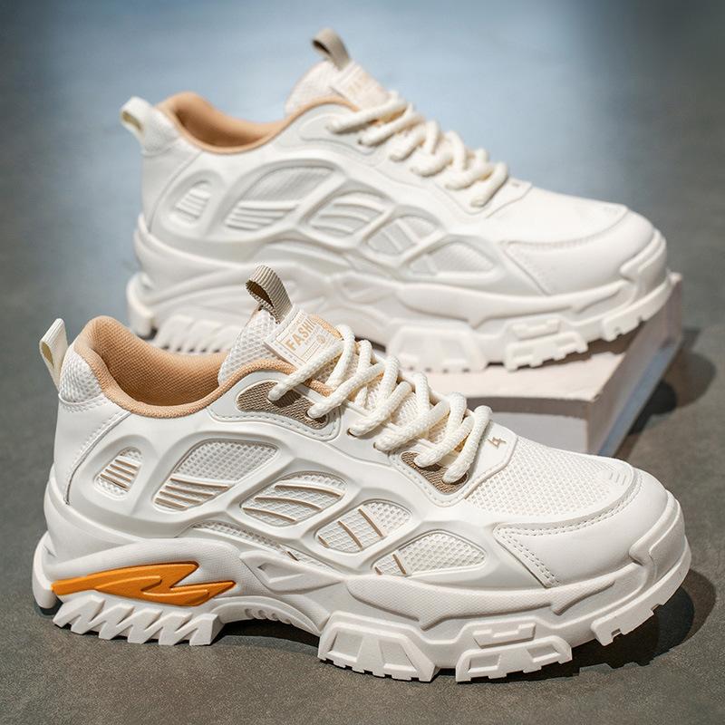 Herrenschuhe Herbst neu Jugend Mesh Trend lässige Herren rutschfest höhenvergrößernd sportlich trendige Schuhe