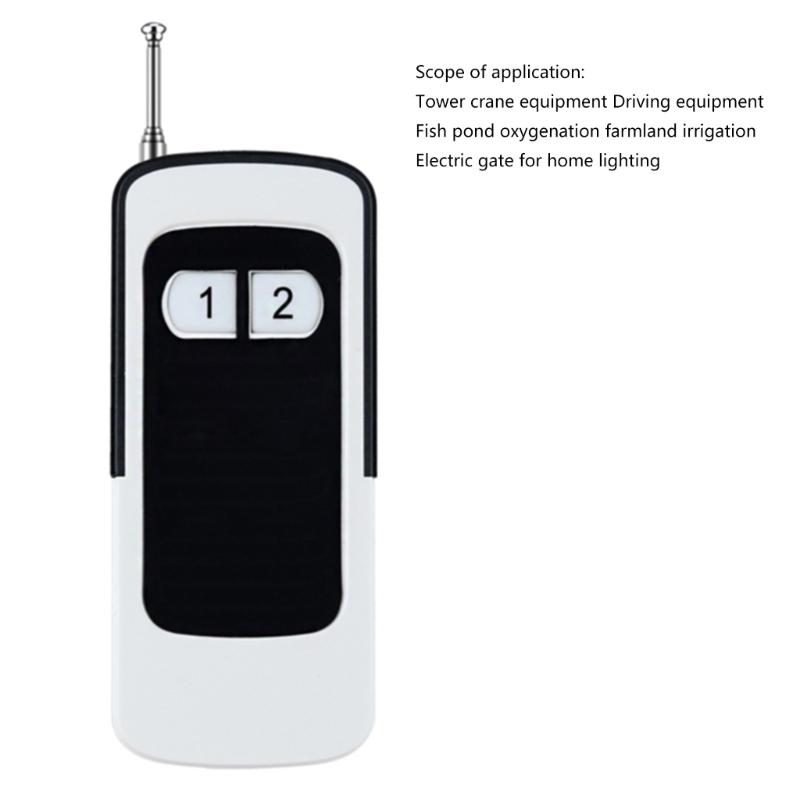 Multipurpose Remote 12V/23A Battery Powered Remote Controllers 2/4/6/8CH Quick Installation 433/315MHz for Garage Door