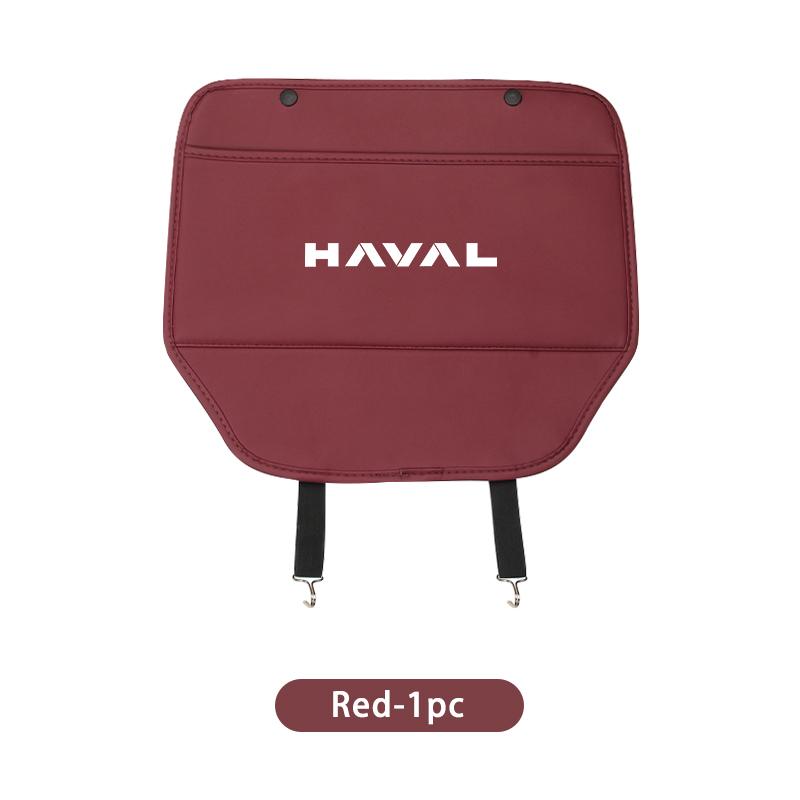 Car Seat Anti-Kick Pad Leather Back Protector Cover For Haval H6 Dargo H9 M6 H6S F7 F7X Jolion X DOG XY H2 H3 H5 H7 H8 M4 F7H