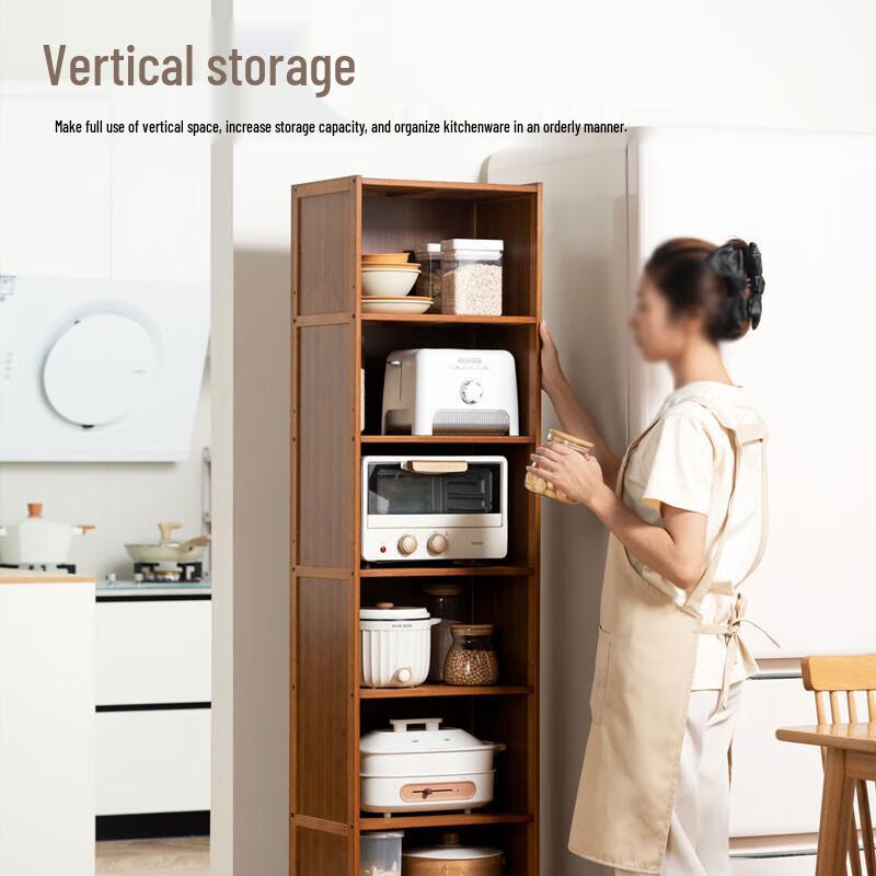 Beifu Bamboo Multilayer Storage Shelf