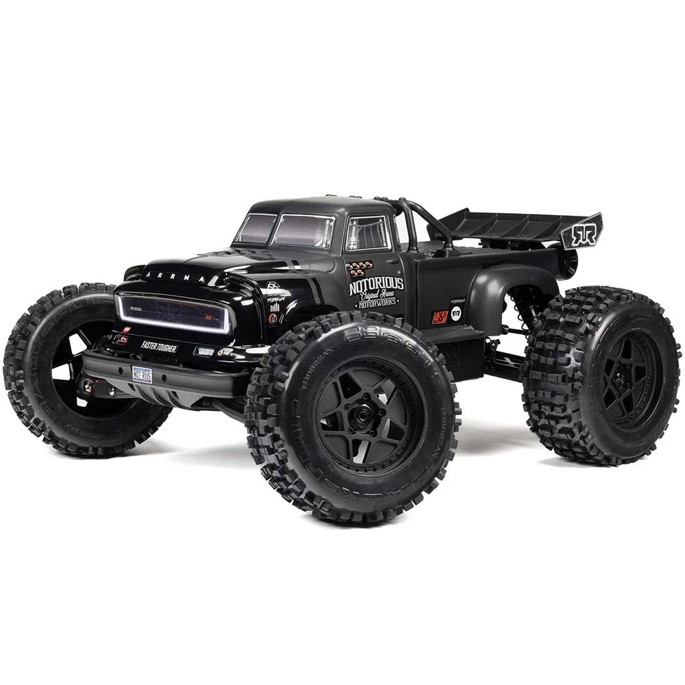 ARRMA 1/8 NOTORIOUS 6S V6 4X4 BLX BrushlessOff-road Vehicles Stunt Truck RTR RC Electric Remote Control Model Car