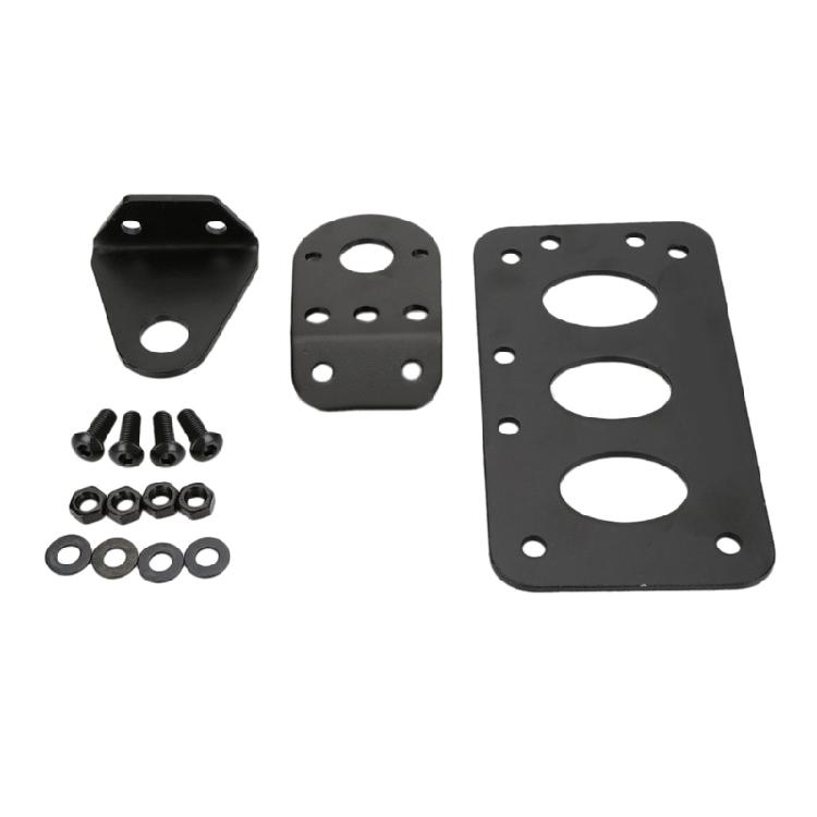 Universal Motorbike Brake Tail Light License Plate Bracket Quality Metal Made