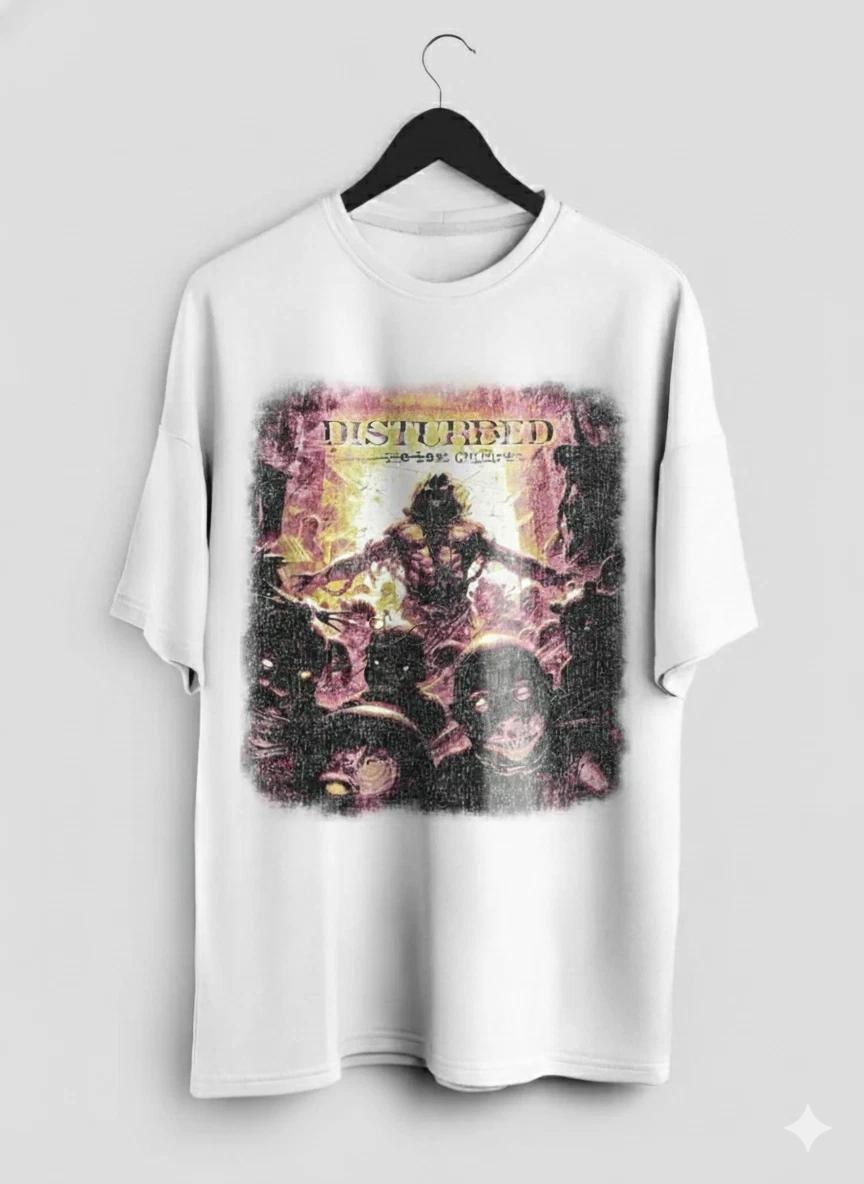 Unisex Adult Casual Music Disturbed The Lost Children Graphic T Shi... S