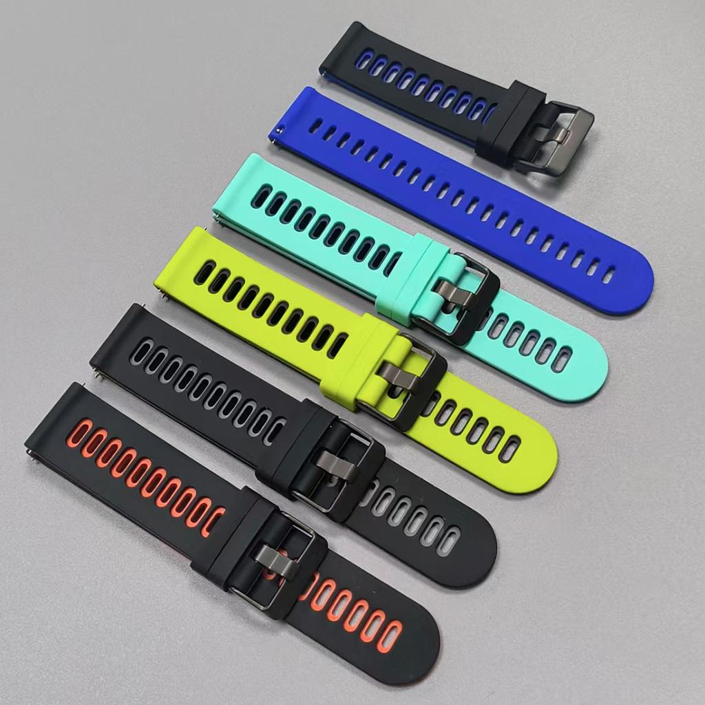 20mm 22mm Strap for Garmin Venu 4-45mm 3/Vivoactive 6 5 3 Silicone Watch Band Forerunner 570 265 255 245 165 Women Men Bracelet