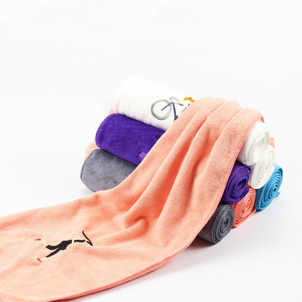 New Drying Cotton Towel High Quality Solid Color Breathable Sports Towel Portable Absorbs Sweat Yoga Towel Outdoor Camping