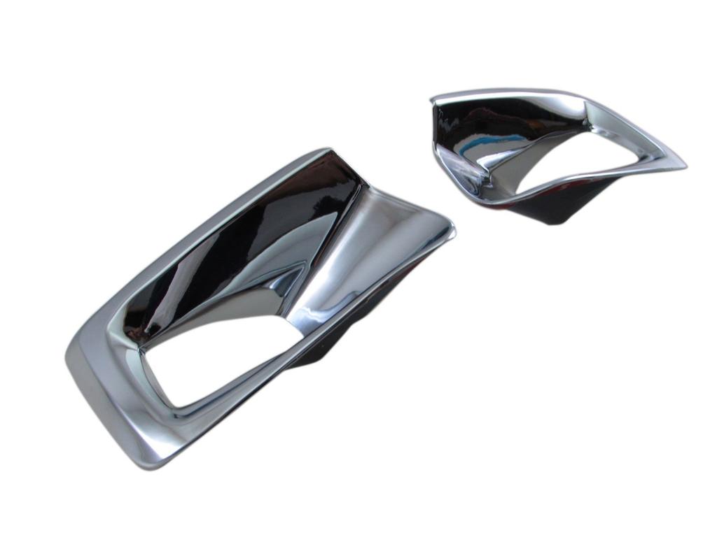 BRIGHTZ Chrome Fog Light Covers for the Late Model Levorg VM4 VMG with VM M4 MG 4G Part Number [FOG-COV-268] (Compatible Levorg, 27874)