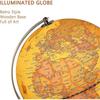 Illuminated World Globe For Kids With Wooden Stand,built In Led For Illuminated Night View Antique Globe