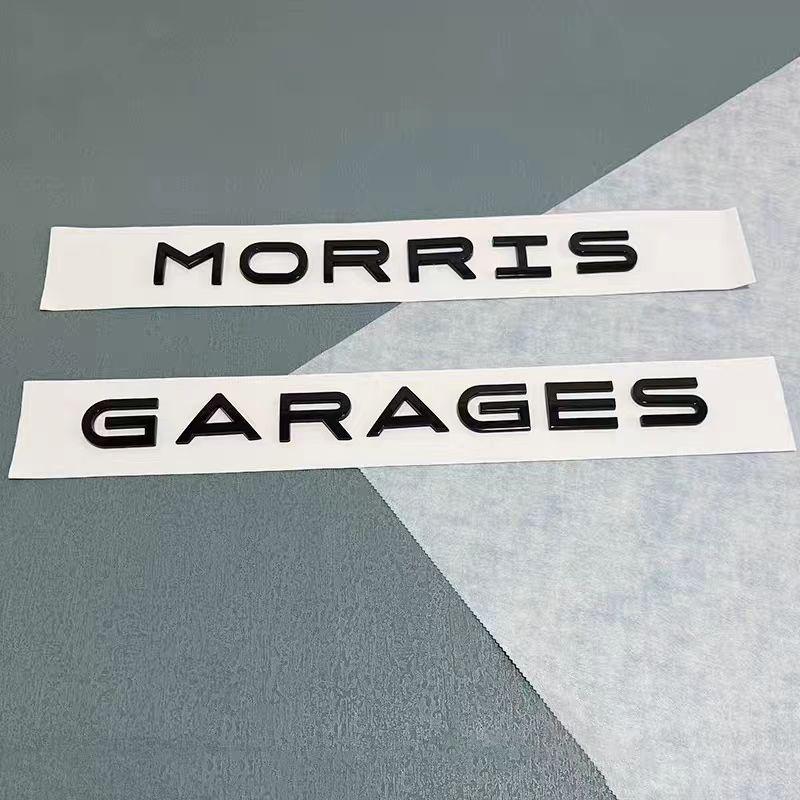 ZAR3 ABS Letter Sticker Car Front Rear Badge Emblem Accessories For Morris Garages MG ZS 5 7 6 Cyberster MG4 EV ES5 HS ONE GT GS MG3