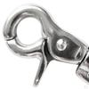 304 Stainless Steel Swivel Lobster Claw Clasp Snap Hook Clip Jewelry Findings 65mm Silver