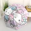Hello Kitty,Pastel Automatic Opening and Closing Folding Umbrella with 8 Rib Frame and Compact Travel Design,perfect for All Occasions | S
