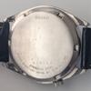 Used Working item SEIKO Seiko 5 automatic winding 90s vintage black dial cut index gold needle leather belt