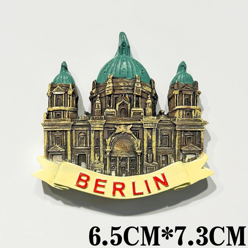 Germany Fridge Magnets Berlin Munich Frankfurt Hamburg Travel Souvenir Europe Landmark Refrigerator Sticker Home Decor Gifts