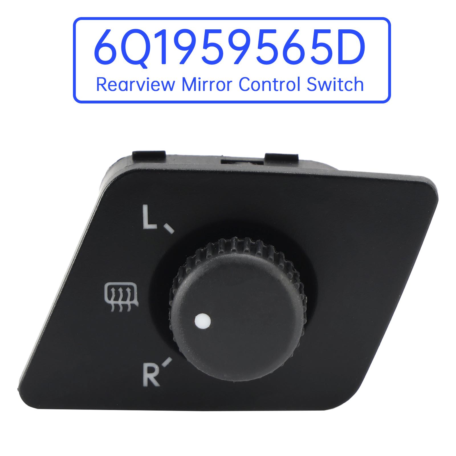 Rearview Mirror Control Switch 6Q1959565D for Volkswagen Polo 2001-2014