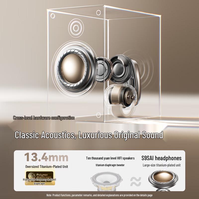 SANAG S9S AI Ear-Clip Open-Style Bluetooth Headphones