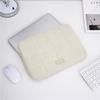 14/15.6inch Quilted Tablet Bag Shockproof Solid Color Travel Tablet Sleeve Wear-resistant Ultralight Tablet Protection Cases