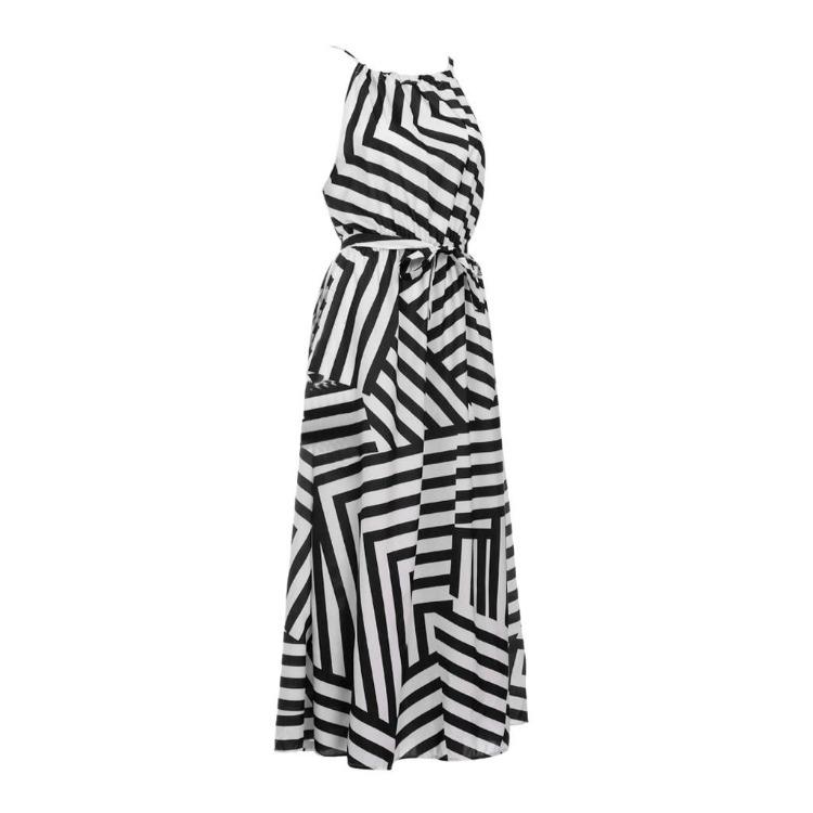 Abito Estivo Sexy da Spiaggia Donna Boho Maxi Lungo da Sera Festa Vestito Estivo