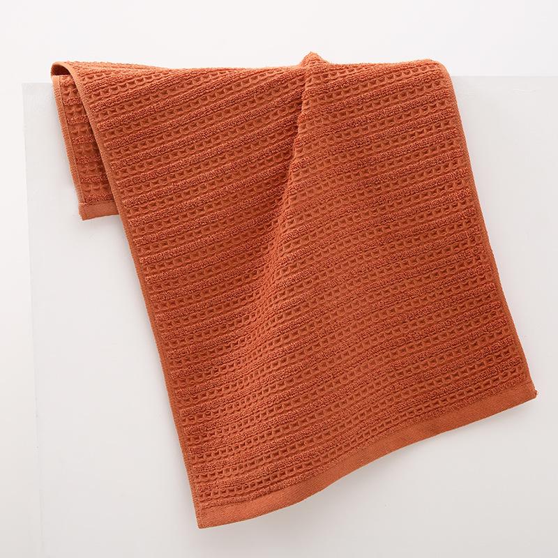 Thickened Pure Cotton Embroidered Bath & Face Towel - Highly Absorbent, Perfect for Home Use or Gifts