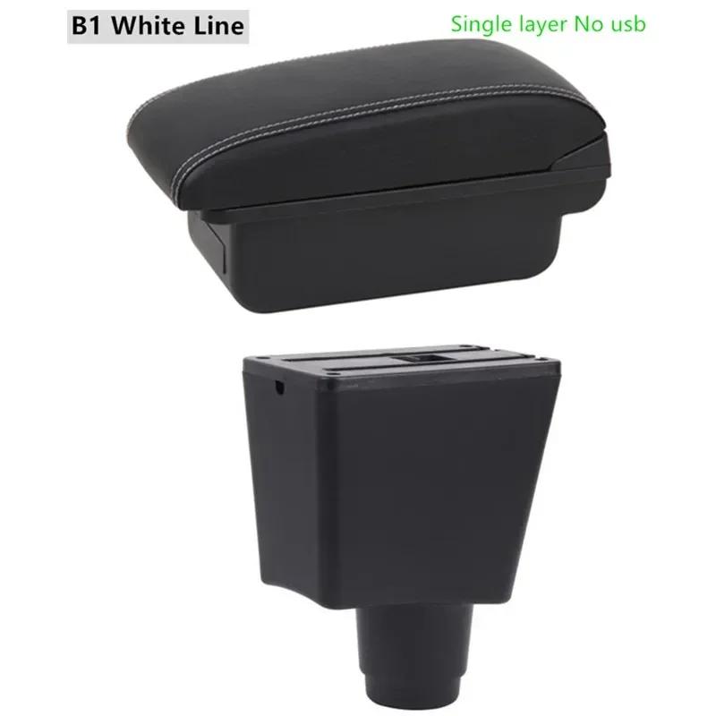 For Renault Logan 2 Armrest Box for Dacia Logan 2 dokker Renault Sandero 2 Car Storage Box supplies interior details USB