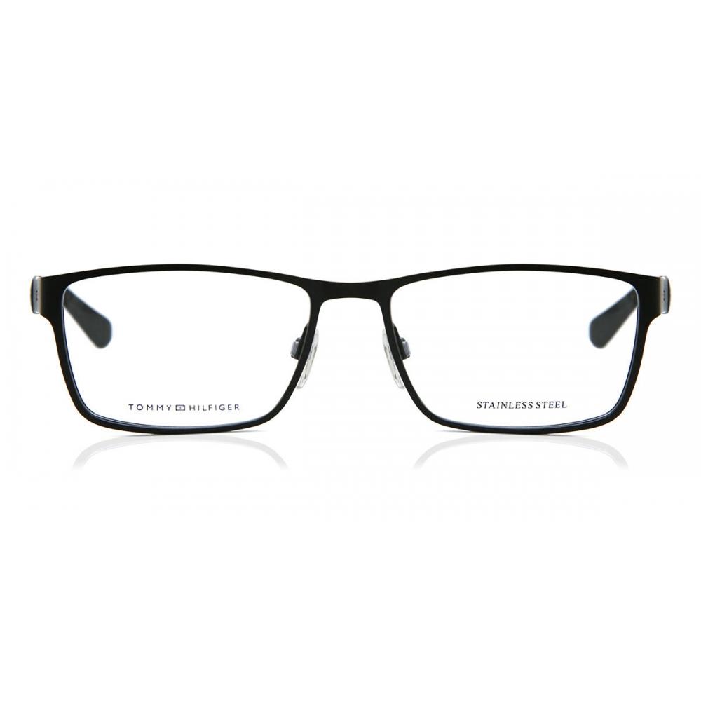 

Tommy Hilfiger Men Eyeglasses Th 1543 003 Black/56-18-145