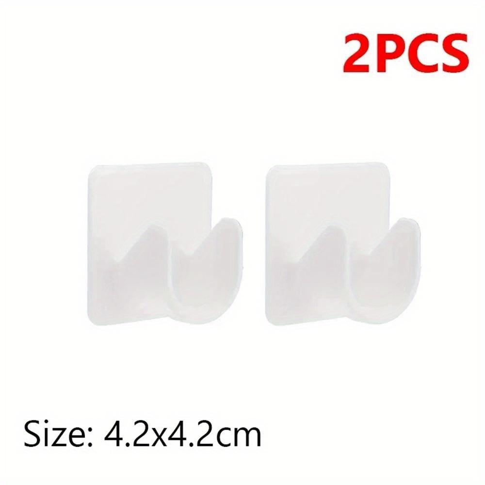 

2 шт. прочные держатели для карниза для штор, крючки, самоклеящиеся регулируемые зажимы для фиксации штор, не требующие пробивки, поддержка столба для дома