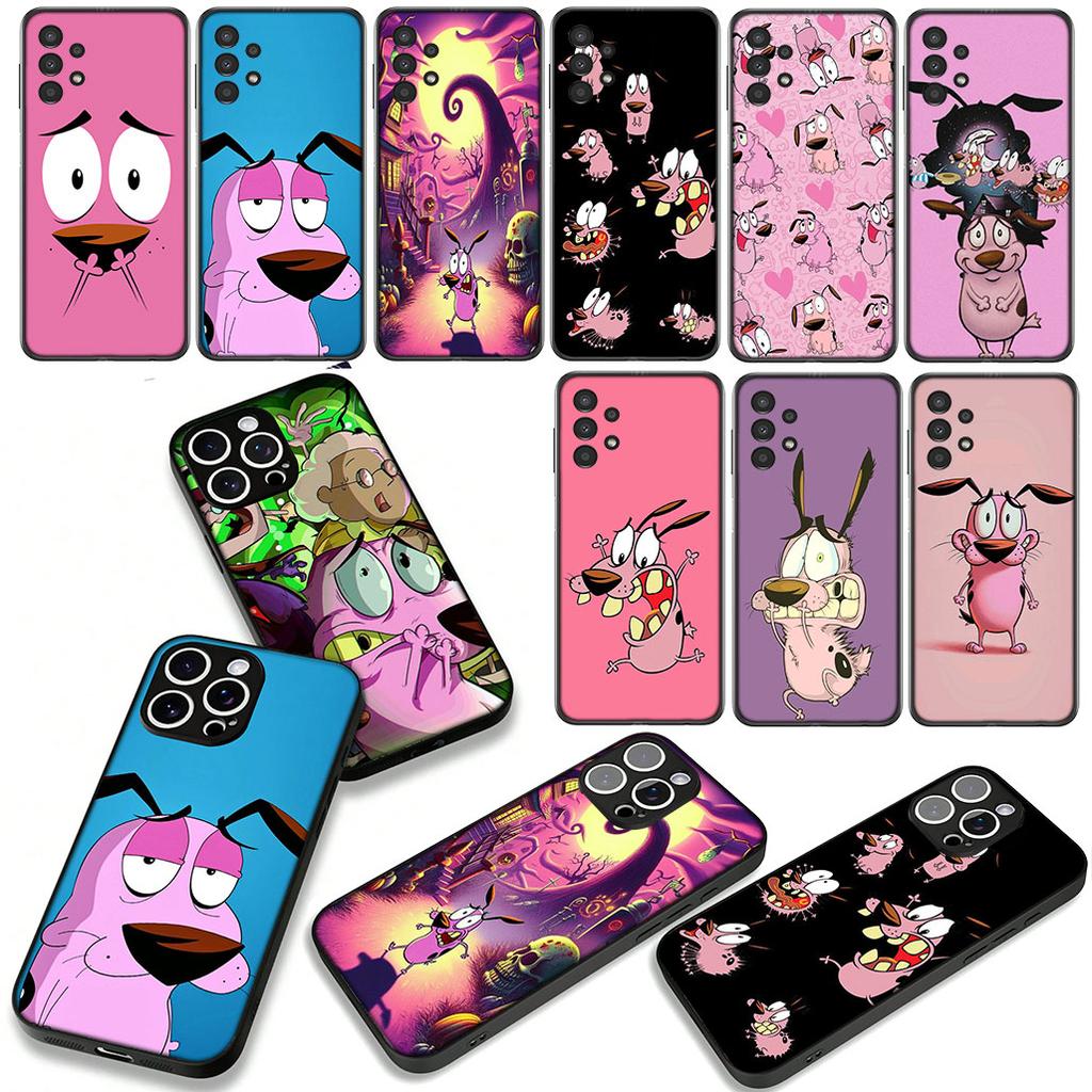 Anime C-Courages Dog C-Cowardlys Cover Phone Case for Huawei P30 P20 P10 Mate 10 20 Pro Lite Y9A Y8S P Smart Y7 Y9 Prime Coque