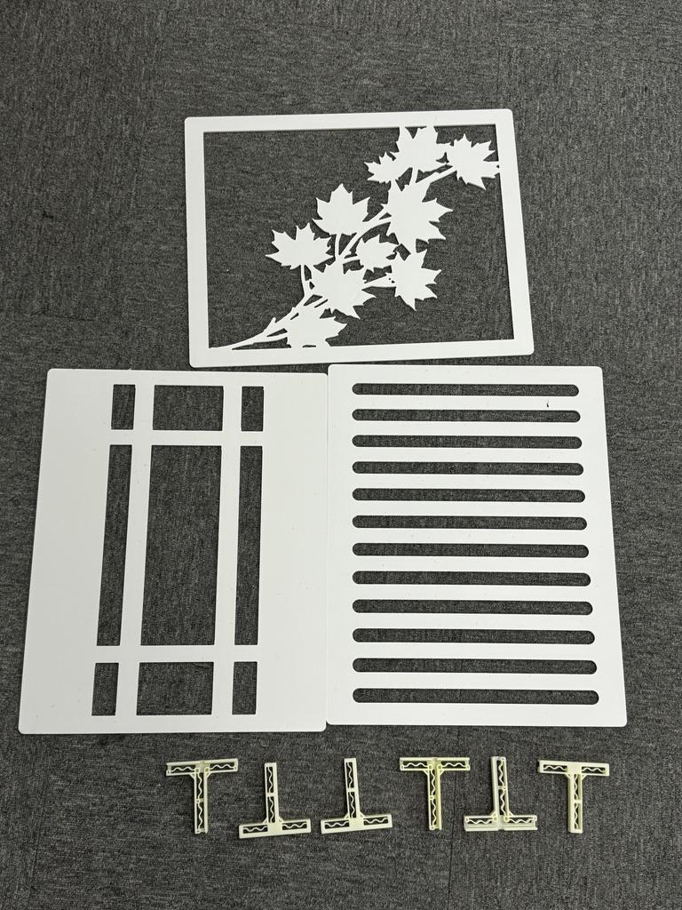 3 Pcs Set Photography Background Board Light and Shadow Boards Photo Tabletop Backdrops Window Light Boards for Food