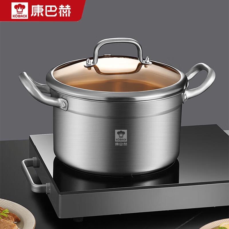 

Kangbakh 22cm 304 Stainless Steel Soup Pot