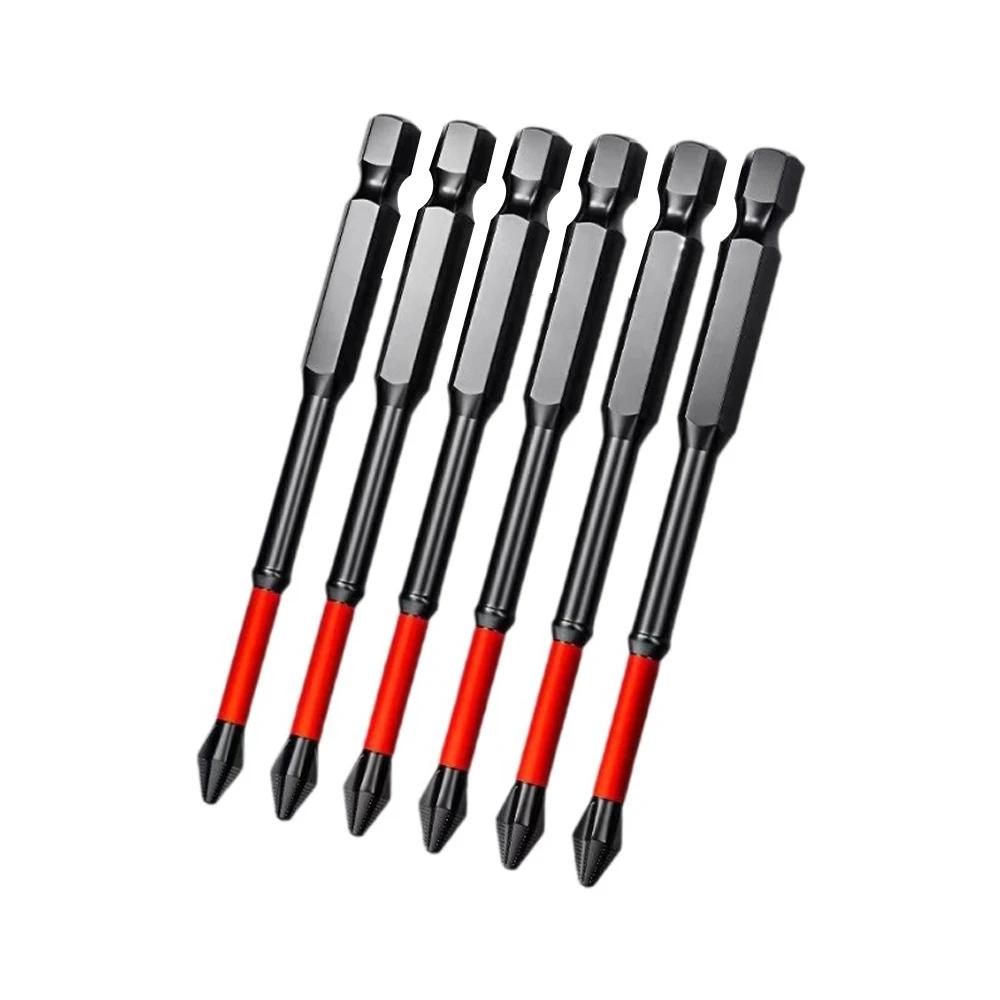 

Phillips electric drill Screwdriver 7 sets 25/50/65/70/90/100/150mm strong magnetic anti-slip high hardness impact head hand