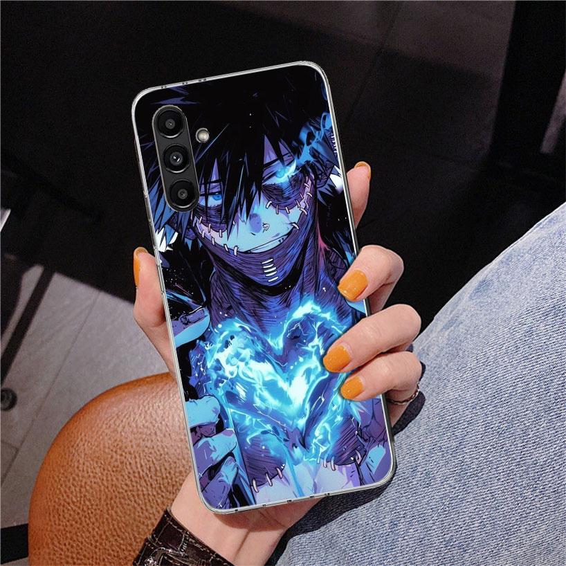 Dabi MHA My Hero A-Academy Phone Case For Samsung Galaxy A17 A16 A15 A14 A13 A57 A56 A55 A54 A53 A37 A36 A35 A34 A33 A26 A25 A24