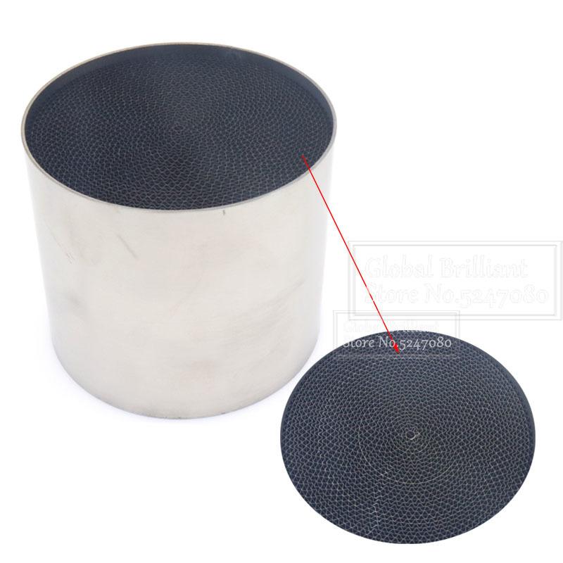 200 Cpsi 110X100mm EURO1 High Flow metalický katalyzátor výfukový filtr Honycomb katalyzátor výfukový filtr výfuková trubka auta