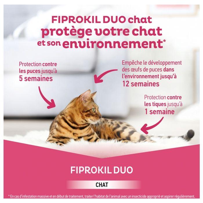 Clement thekan fiprokil duo chat 1-6 kg 4 pipettes