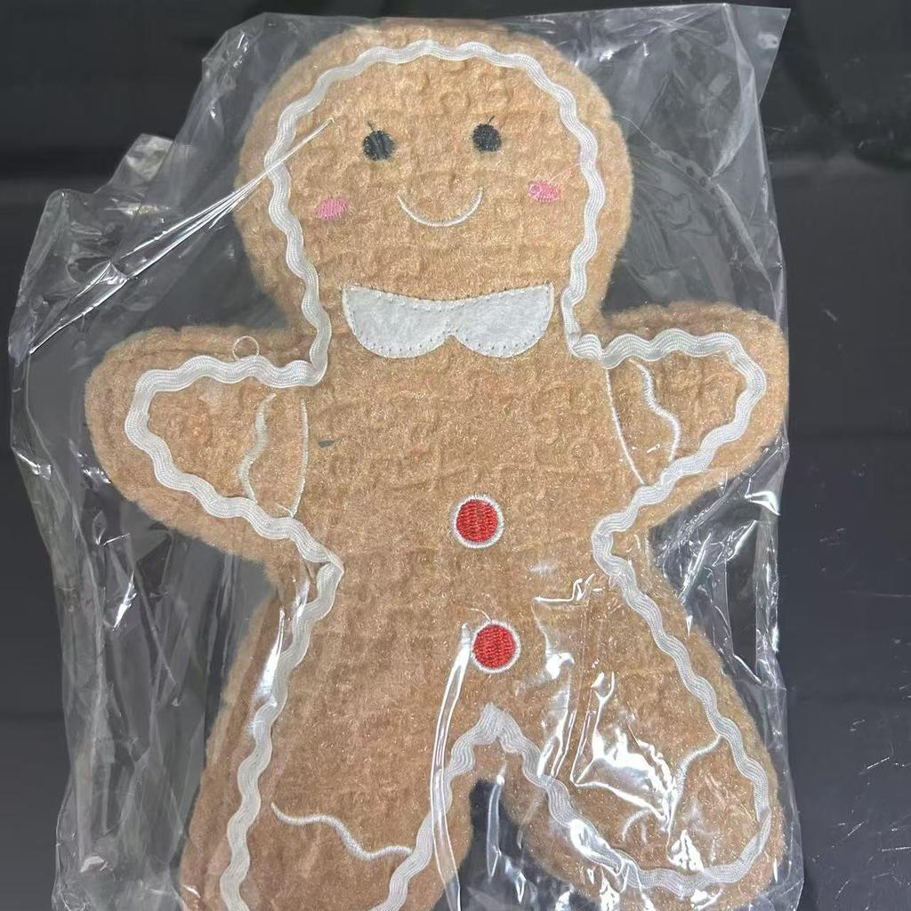 Gingerbread Man Christmas Pillow Cushion Ornament