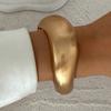 SHIXIN 3 Styles Bohemian Blue Resin Acrylic Wide Bracelet for Women Retro Geometry Round Chunky Bangle Bracelet on Hand Jewelry